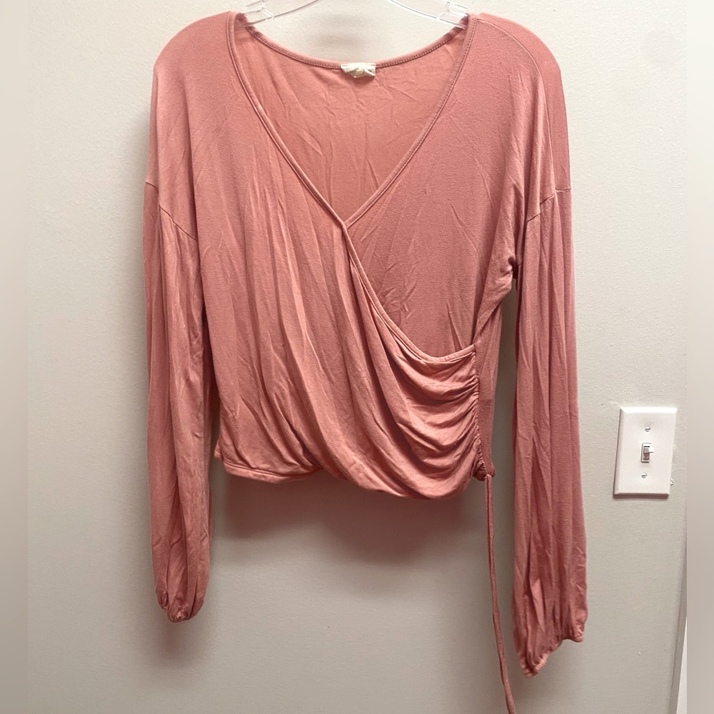 Dusty Rose Crop Top